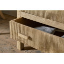 Vivan Grooved Mango Wood Wardrobe from Accessories for the Home