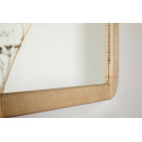 Vivan Grooved Mango Wood Rectangular Mirror from Accessories for the Home