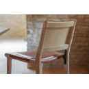 Nayan Leather & Jute Counter Chair - Tan from Accessories for the Home
