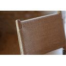 Nayan Leather & Jute Counter Chair - Tan from Accessories for the Home