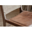 Nayan Leather & Jute Dining Chair - Tan from Accessories for the Home