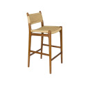 Dutchbone Cecile Barstool- Natural or Walnut from Accessories for the Home