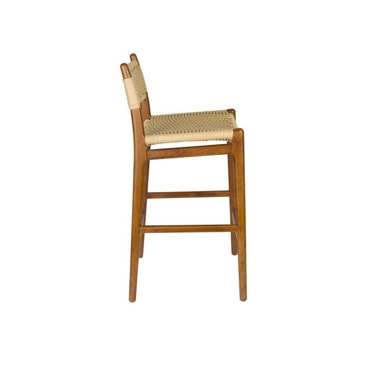 Dutchbone Cecile Barstool- Natural or Walnut from Accessories for the Home
