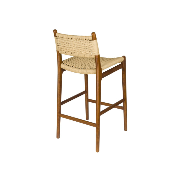 Dutchbone Cecile Barstool- Natural or Walnut from Accessories for the Home
