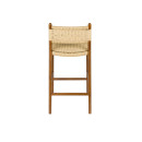 Dutchbone Cecile Barstool- Natural or Walnut from Accessories for the Home