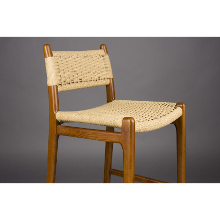 Dutchbone Cecile Barstool- Natural or Walnut from Accessories for the Home 2