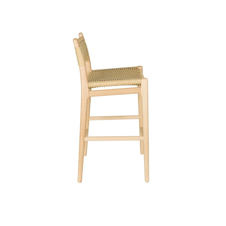 Dutchbone Cecile Barstool- Natural or Walnut from Accessories for the Home