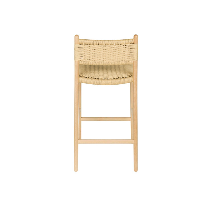 Dutchbone Cecile Barstool- Natural or Walnut from Accessories for the Home