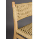 Dutchbone Cecile Barstool- Natural or Walnut from Accessories for the Home