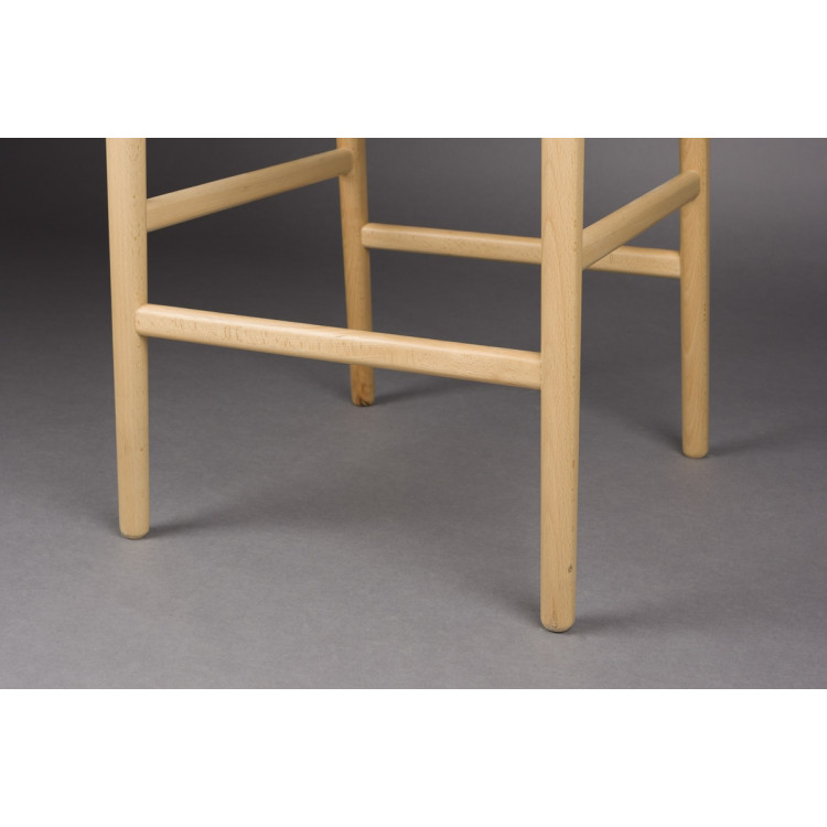 Dutchbone Cecile Barstool- Natural or Walnut from Accessories for the Home