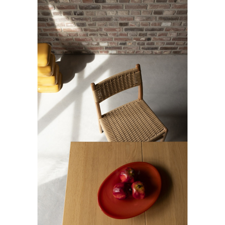 Dutchbone Cecile Dining Chairs- Set of Two (Natural or Walnut) from Accessories for the Home