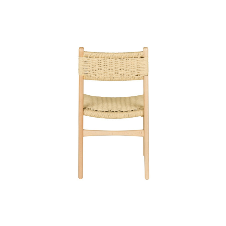 Dutchbone Cecile Dining Chairs- Set of Two (Natural or Walnut) from Accessories for the Home