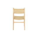 Dutchbone Cecile Dining Chairs- Set of Two (Natural or Walnut) from Accessories for the Home