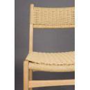 Dutchbone Cecile Dining Chairs- Set of Two (Natural or Walnut) from Accessories for the Home