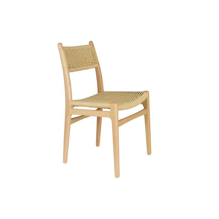 Dutchbone Cecile Dining Chairs- Set of Two (Natural or Walnut) from Accessories for the Home