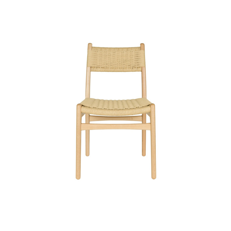 Dutchbone Cecile Dining Chairs- Set of Two (Natural or Walnut) from Accessories for the Home