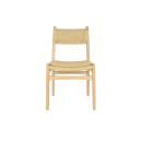 Dutchbone Cecile Dining Chairs- Set of Two (Natural or Walnut) from Accessories for the Home