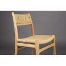 Dutchbone Cecile Dining Chairs- Set of Two (Natural or Walnut) from Accessories for the Home
