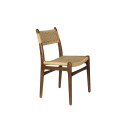 Dutchbone Cecile Dining Chairs- Set of Two (Natural or Walnut) from Accessories for the Home