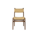 Dutchbone Cecile Dining Chairs- Set of Two (Natural or Walnut) from Accessories for the Home