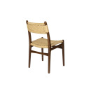 Dutchbone Cecile Dining Chairs- Set of Two (Natural or Walnut) from Accessories for the Home