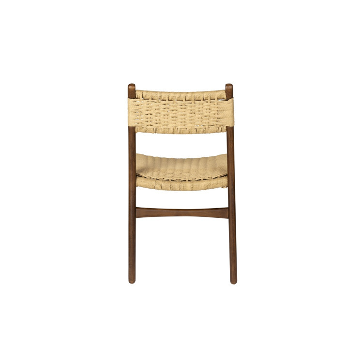 Dutchbone Cecile Dining Chairs- Set of Two (Natural or Walnut) from Accessories for the Home