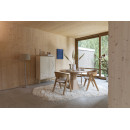 Zuiver Lotus Round Dining Table - Natural or Walnut from Accessories for the Home