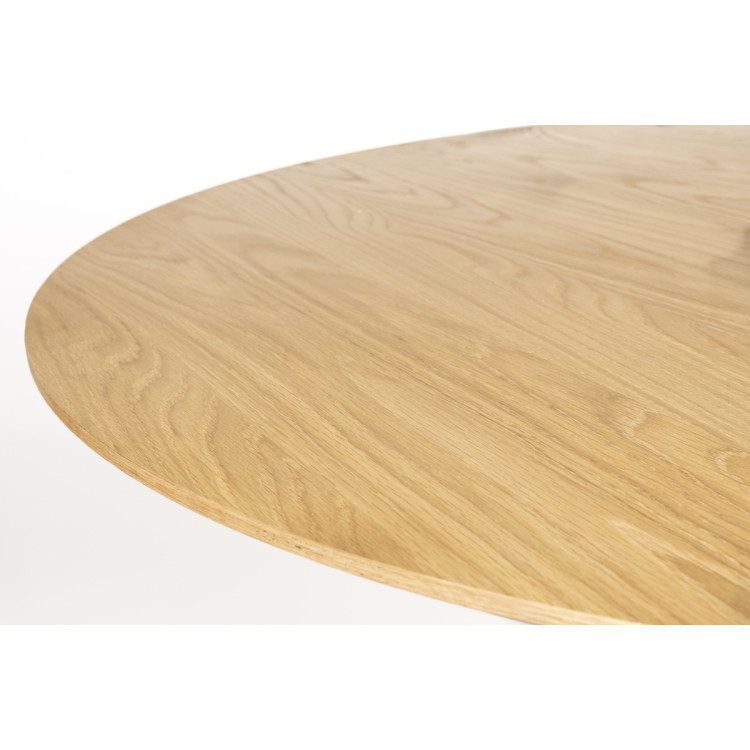 Zuiver Lotus Round Dining Table - Natural or Walnut from Accessories for the Home
