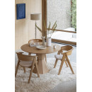 Zuiver Lotus Round Dining Table - Natural or Walnut from Accessories for the Home