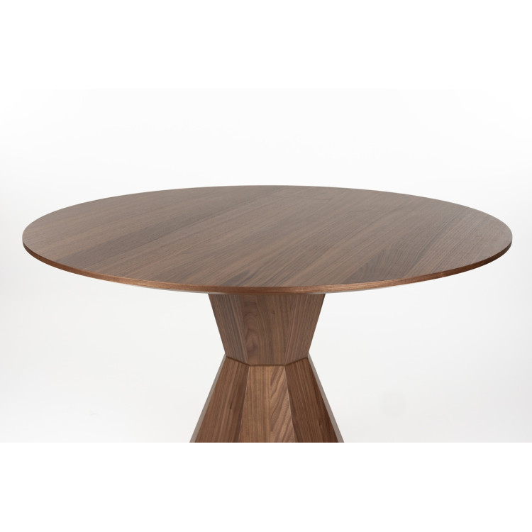 Zuiver Lotus Round Dining Table - Natural or Walnut from Accessories for the Home