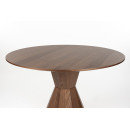 Zuiver Lotus Round Dining Table - Natural or Walnut from Accessories for the Home
