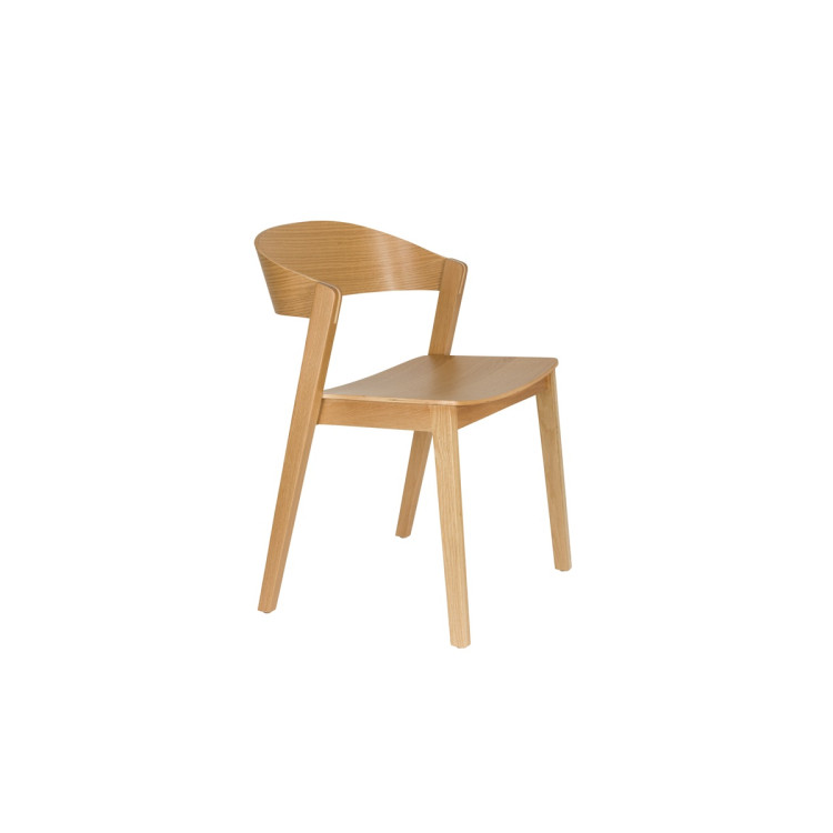 Wooz Dining Chairs- Set of Two (Natural or Walnut) from Accessories for the Home