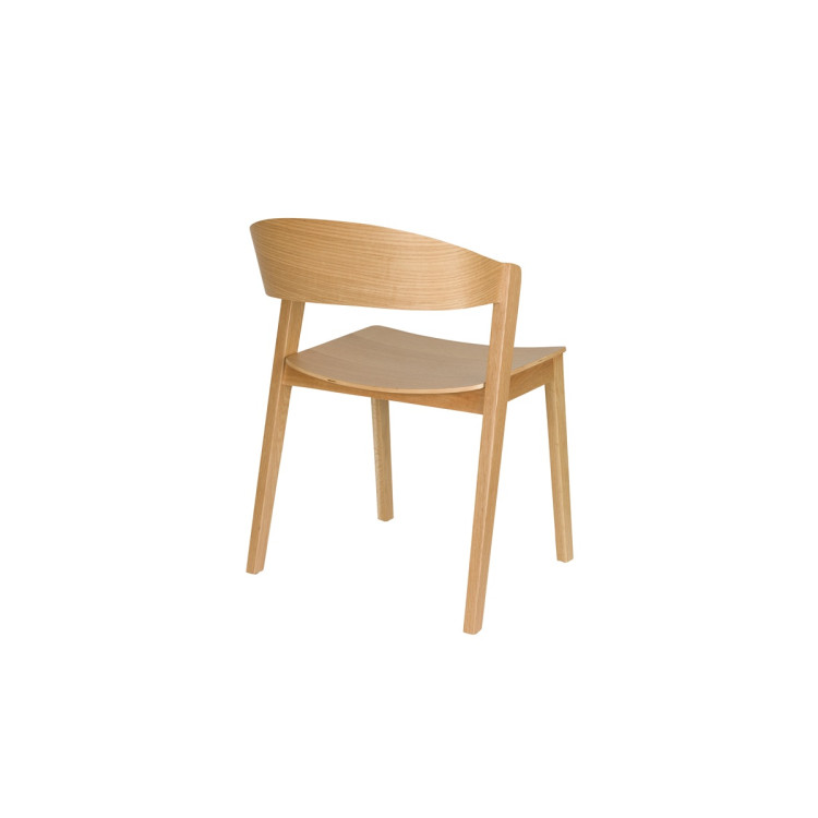 Wooz Dining Chairs- Set of Two (Natural or Walnut) from Accessories for the Home