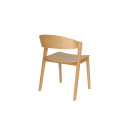 Wooz Dining Chairs- Set of Two (Natural or Walnut) from Accessories for the Home