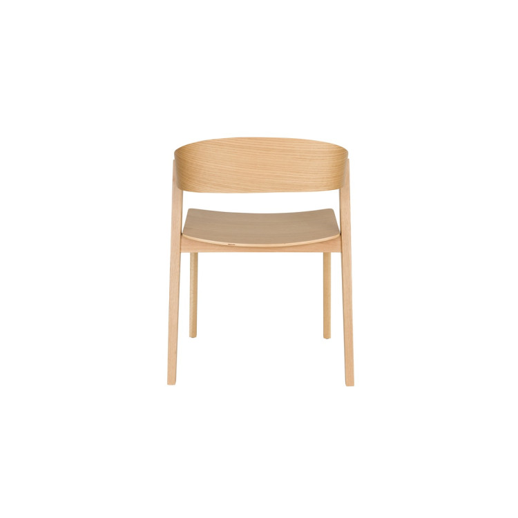 Wooz Dining Chairs- Set of Two (Natural or Walnut) from Accessories for the Home