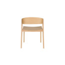 Wooz Dining Chairs- Set of Two (Natural or Walnut) from Accessories for the Home