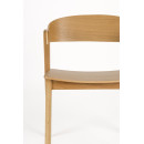 Wooz Dining Chairs- Set of Two (Natural or Walnut) from Accessories for the Home