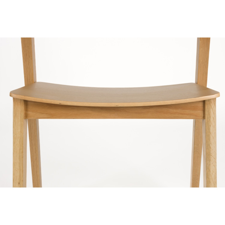Wooz Dining Chairs- Set of Two (Natural or Walnut) from Accessories for the Home