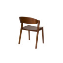 Wooz Dining Chairs- Set of Two (Natural or Walnut) from Accessories for the Home