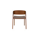 Wooz Dining Chairs- Set of Two (Natural or Walnut) from Accessories for the Home