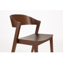 Wooz Dining Chairs- Set of Two (Natural or Walnut) from Accessories for the Home
