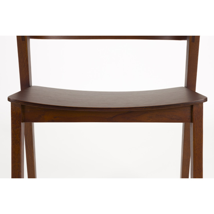 Wooz Dining Chairs- Set of Two (Natural or Walnut) from Accessories for the Home