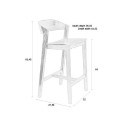 Wooz Barstool- Natural or Walnut from Accessories for the Home