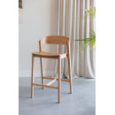 Wooz Barstool- Natural or Walnut from Accessories for the Home
