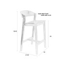 Wooz Barstool- Natural or Walnut from Accessories for the Home