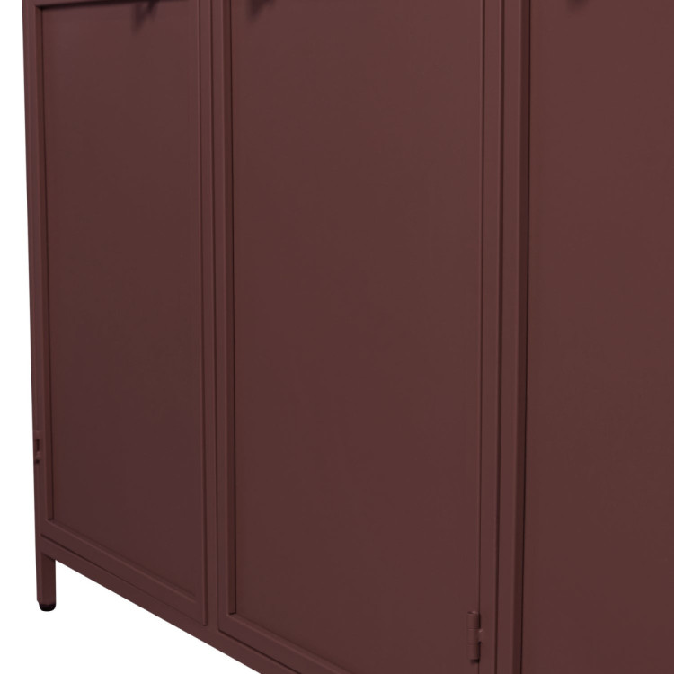 Exhibit Extra Large Burgundy Display Cabinet (3 Door) from Accessories for the Home