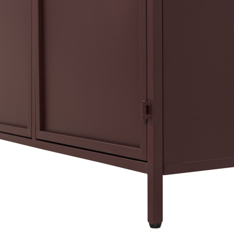 Exhibit Extra Large Burgundy Display Cabinet (2 Door) from Accessories for the Home