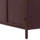 Exhibit Extra Large Burgundy Display Cabinet (2 Door) from Accessories for the Home