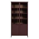 Exhibit Extra Large Burgundy Display Cabinet (2 Door) from Accessories for the Home