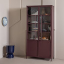 Exhibit Extra Large Burgundy Display Cabinet (2 Door) from Accessories for the Home